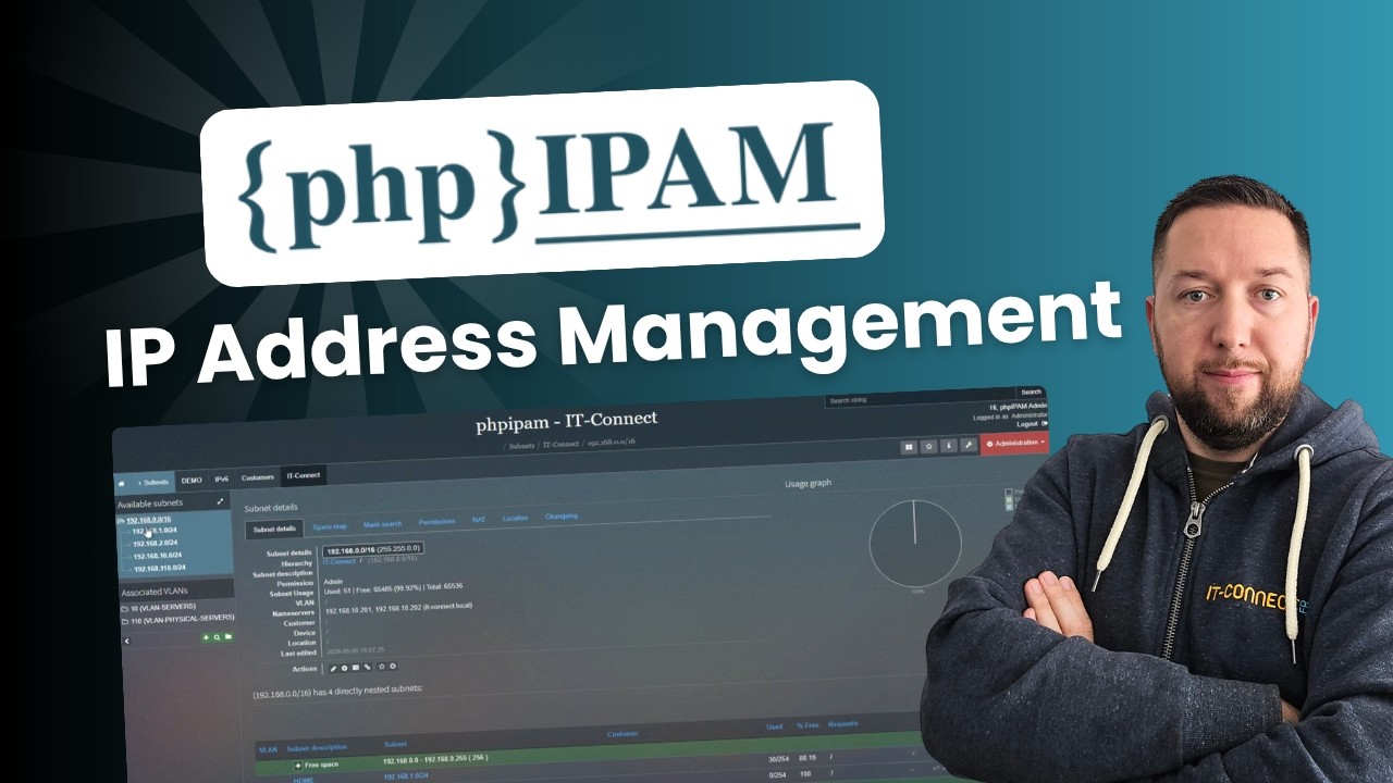 phpIPAM : gérez vos adresses IP et votre réseau comme un PRO !
