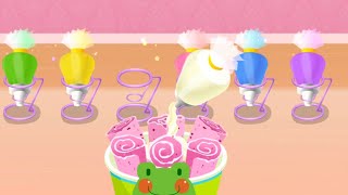 Jogos de Fazer Sorvetes - Sorveteria do Bebê Panda | Ice Cream Making Game screenshot 5