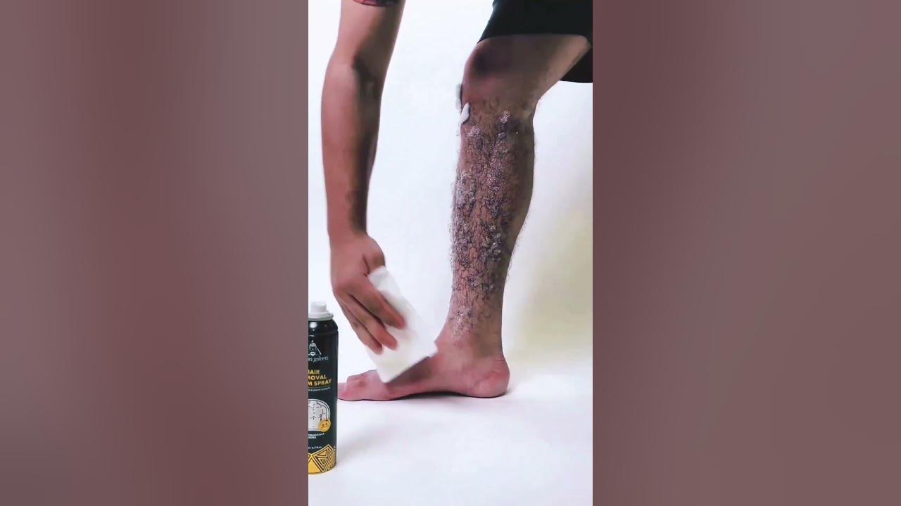 Watch till end for a surprise! #urbangabru #mensgrooming #hairremoval #bodybuilding