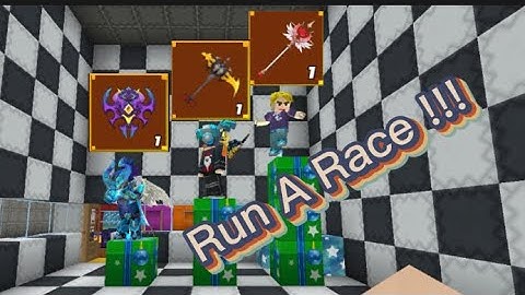 How to Get item free!!!! Run A race (Sky block)blockman go #skyblock #blockmango #free