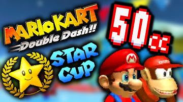 Mario Kart: Double Dash!! (GameCube) 100% Walkthrough PART 3 - 50CC STAR CUP