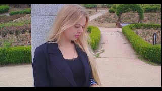 CamPark act74 / budget action cam / Summer / beautiful girl / rose park /