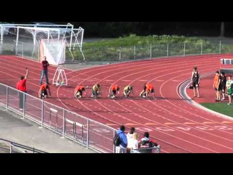 Cal High vs Livermore Track Sprinters 3-17-11