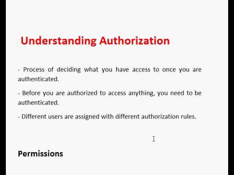 authorization