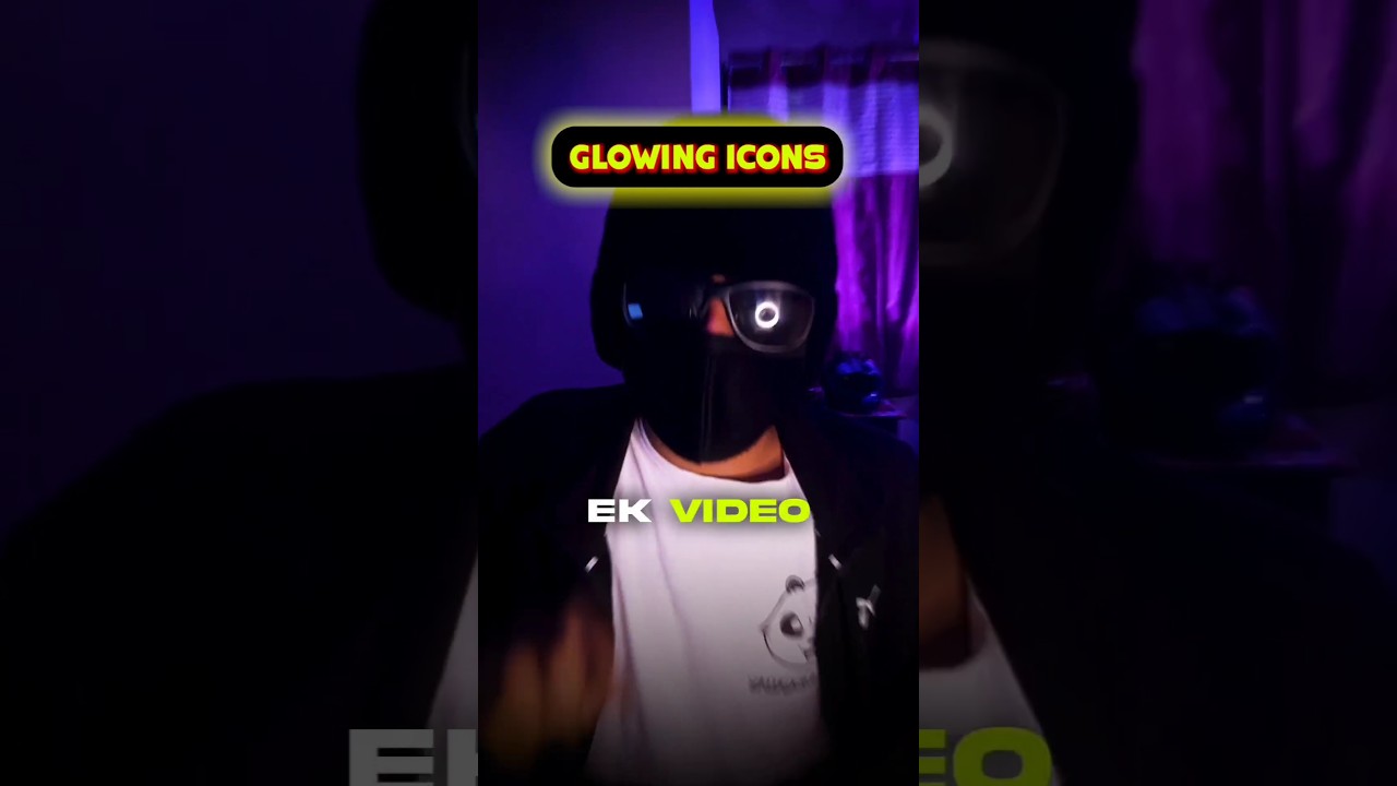 Glowing icons|🎯Follow dakooeditor on Instagram for Free editing assets and freelancing tips