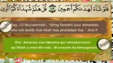 تلاوة سورة الأنعام الشيخ أيمن رشدي سويد الصفحة Surah Al-An'am page 148