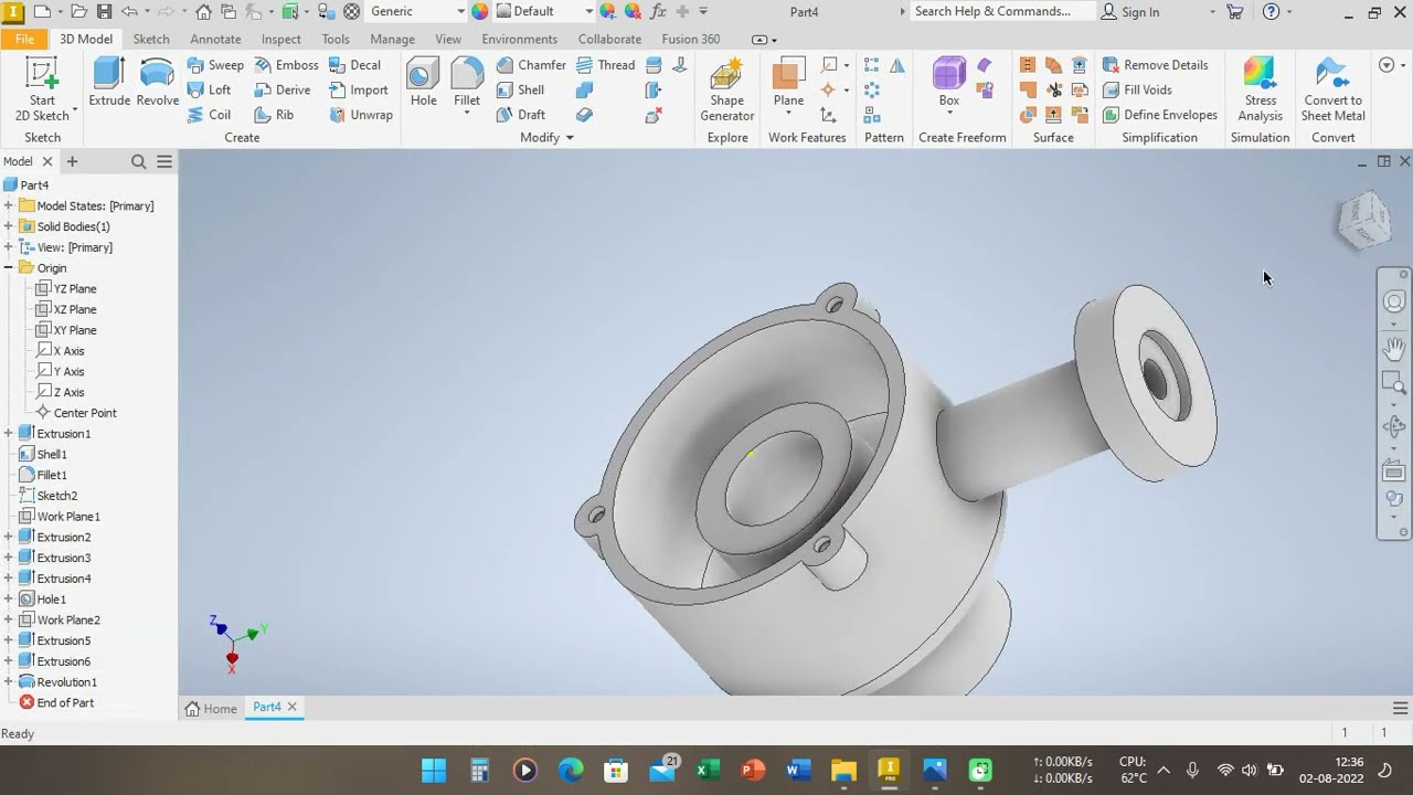 Drawing Exercise 3 using Inventor | Inventor