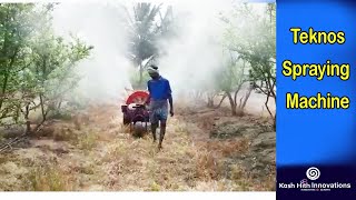 Spraying Machine For Pomegranate - Kashhith Innovations - Teknos Spraying Machine Call 07000795387