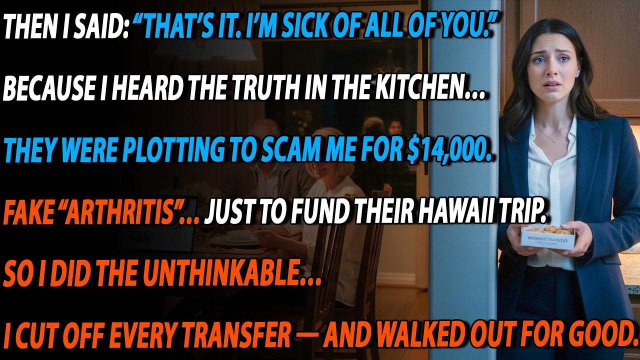 🚨 At Family Dinner, I Said “That’s Enough!” — Their Faces Turned Pale When I Exposed Them 😱🔥