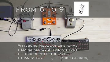 Pittsburgh Modular Lifeforms demo (no talk) + EFX