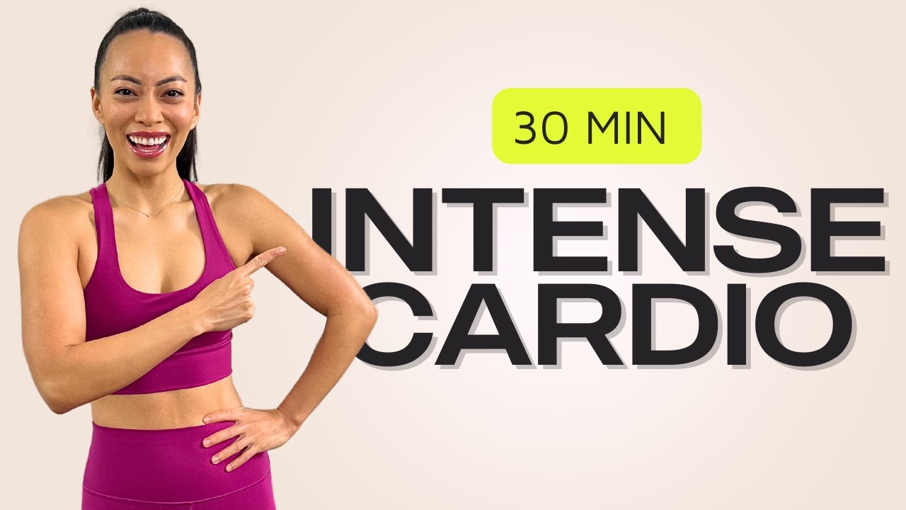 30 Min No Equipment INTENSE Full Body Workout (High Calorie Burn) - YouTube