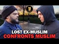 Muslim puts arrogant exmuslim in his place  hashim  speakers corner