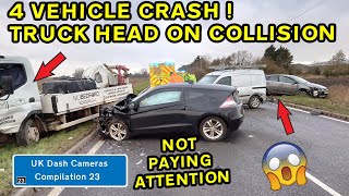 UK Dash Cameras - Compilation 23 - 2021 Bad Drivers, Crashes & Close Calls