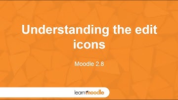 Learn Moodle 2015: Understanding Editing Icons
