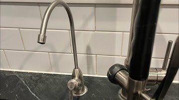 Reverse Osmosis System | Faucet Leak Fix!
