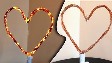 LED Heart ❤️ of rice light for Diwali decoration DIY #diwali