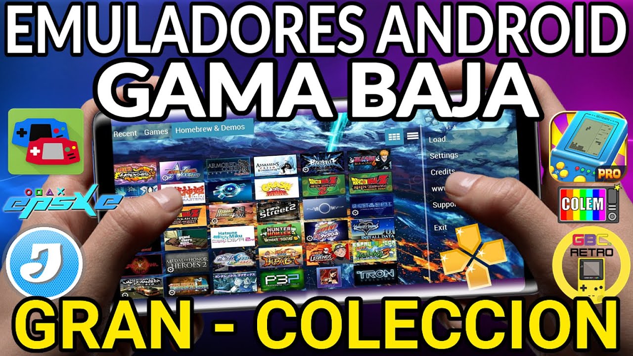 TODOS LOS EMULADORES ANDROID PARA CELULARES DE GAMA BAJA (RECOMENDADO ...
