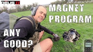 Surprising Results On The Magnet Program!  XP Deus II. Metal Detecting UK