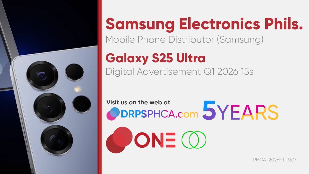 Samsung Galaxy S25 Ultra Digital Ad Q1 2026 15s (Philippines) [ST ...