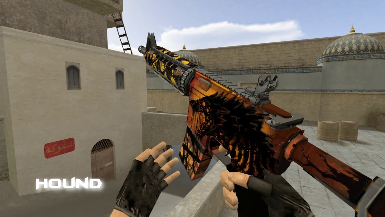 HD CS:GO Skins for CS 1.6 - M4A4 Only #3 - YouTube