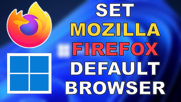 How to Set Mozilla firefox as Default Browser in Windows 11