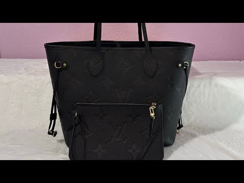 UNBOXING* Louis Vuitton Neverfull MM in Empreinte Turtledove Leather