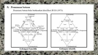 Pemetaan Geologi Pendahuluan - Petrologi (Part Deskripsi Batuan Beku)