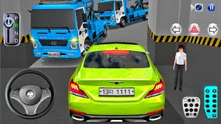 New Mercedes car Stuck in Parking Garage - 3D Driving Class Car Game! Android iOS Gameplay screenshot 3