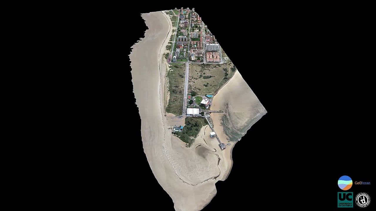 Puntal de la playa de Laredo