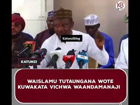 WAISLAM WAMEPANGA KUKATA VICHWA VYA WATU WATAKAO ANDAMANA DECEMBER 9