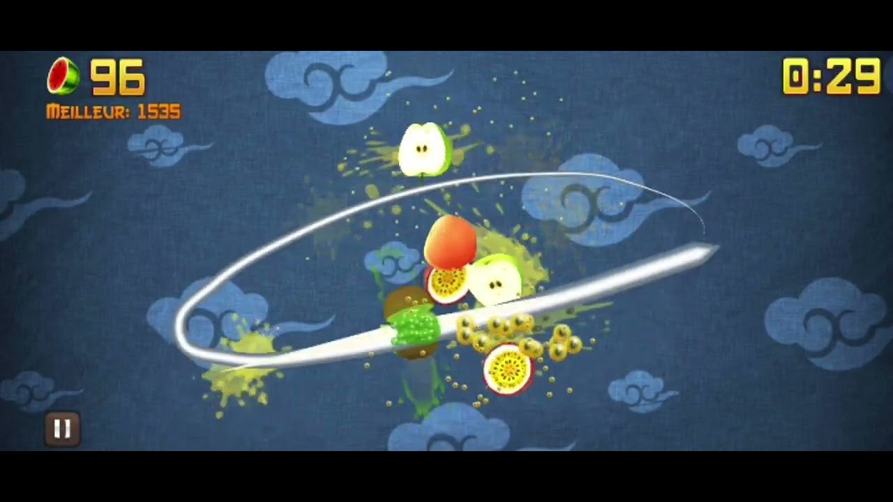Fruit Ninja Arcade Gameplay Language 6 