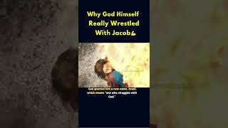 Why God Himself Really Wrestled With Jacob 😱💪🤯#Shorts #Youtube #Catholic #Bible #Jacob #Fypシ