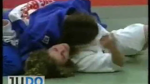 JUDO 1992 Dutch Championships: Jessica Gal (NED) -...