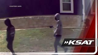 SAPD releases security camera of 3 suspects in deadly Northwest Side apartment shooting