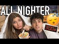 PULLING AN ALL NIGHTER at our NEW HOUSE *worst idea ever*