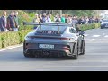 Supercars accelerating | Start Zoute GT Tour 2023