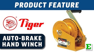 Tiger Lifting Automatic Brake Hand Winches | E-Rigging Products