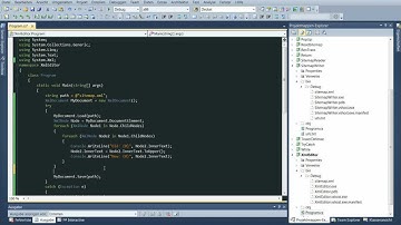 XML in C# - XmlDocument