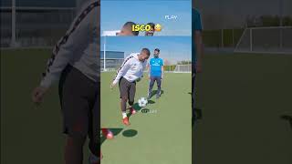 I SHOWED ISCO A FOOTBALL TRICK &amp; HE DID IT WITH EASE! 😳🔥