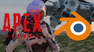 How to Import and Texture Apex Legends Models in Blender ( easy tutorial blender 3.6+ )