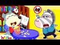 Wolfoo, Don't Eat in the Library! - Learn Rules of Conduct for Kids | Wolfoo Family Kids Cartoon