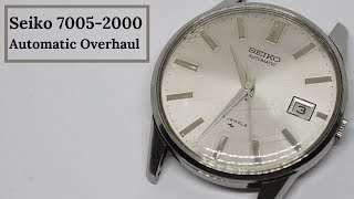 Seiko 7005-2000 Automatic Overhaul: What You Need to Know