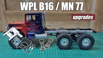 UPGRADE METAL BRACKET SERVO MOUNT WPL B16 / MN 77 - INDONESIA