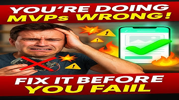 Stop Building MVPs The WRONG Way! The Ultimate Guide for Entrepreneurs & Startups #ycombinator