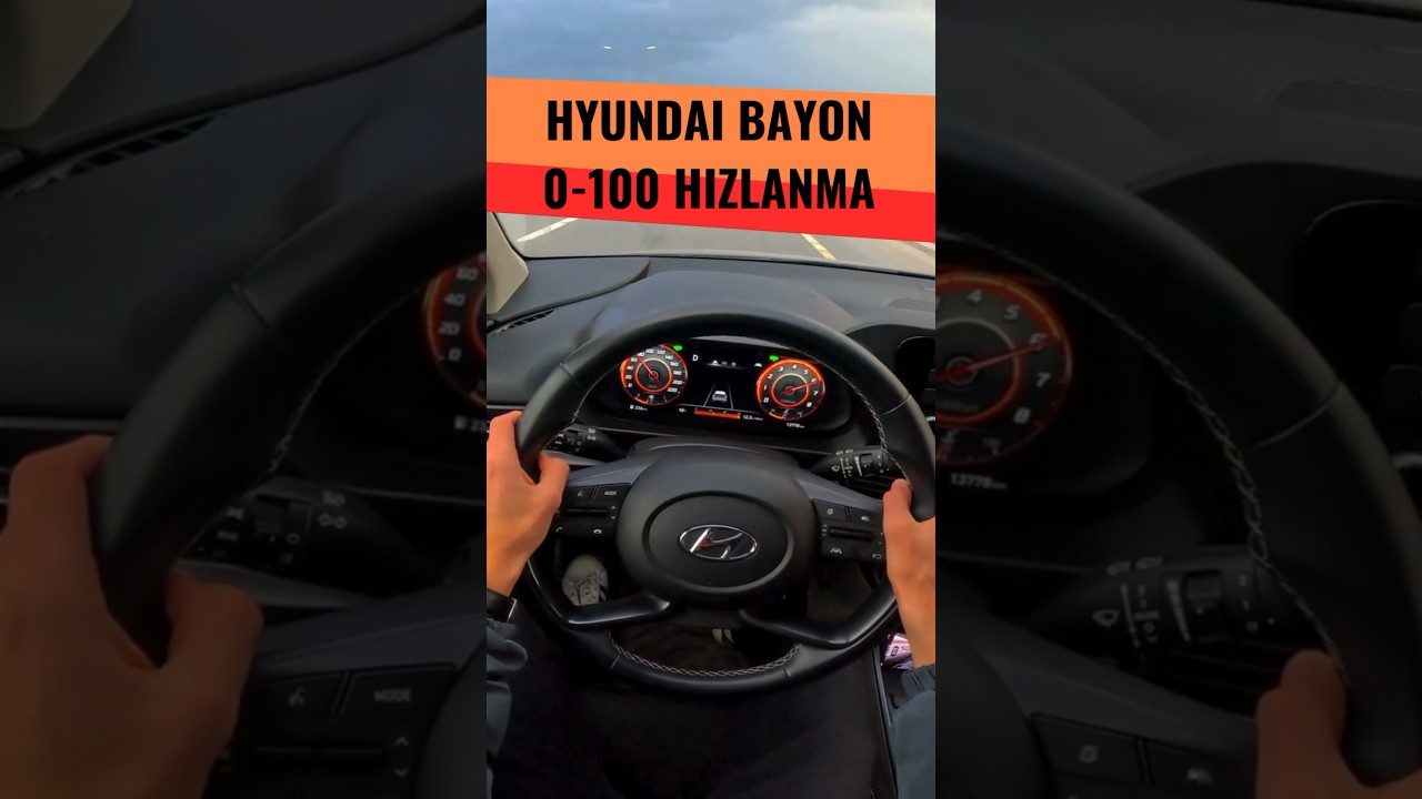 Hyundai Bayon 1.4 MPI 100 HP 0-100 Hızlanma