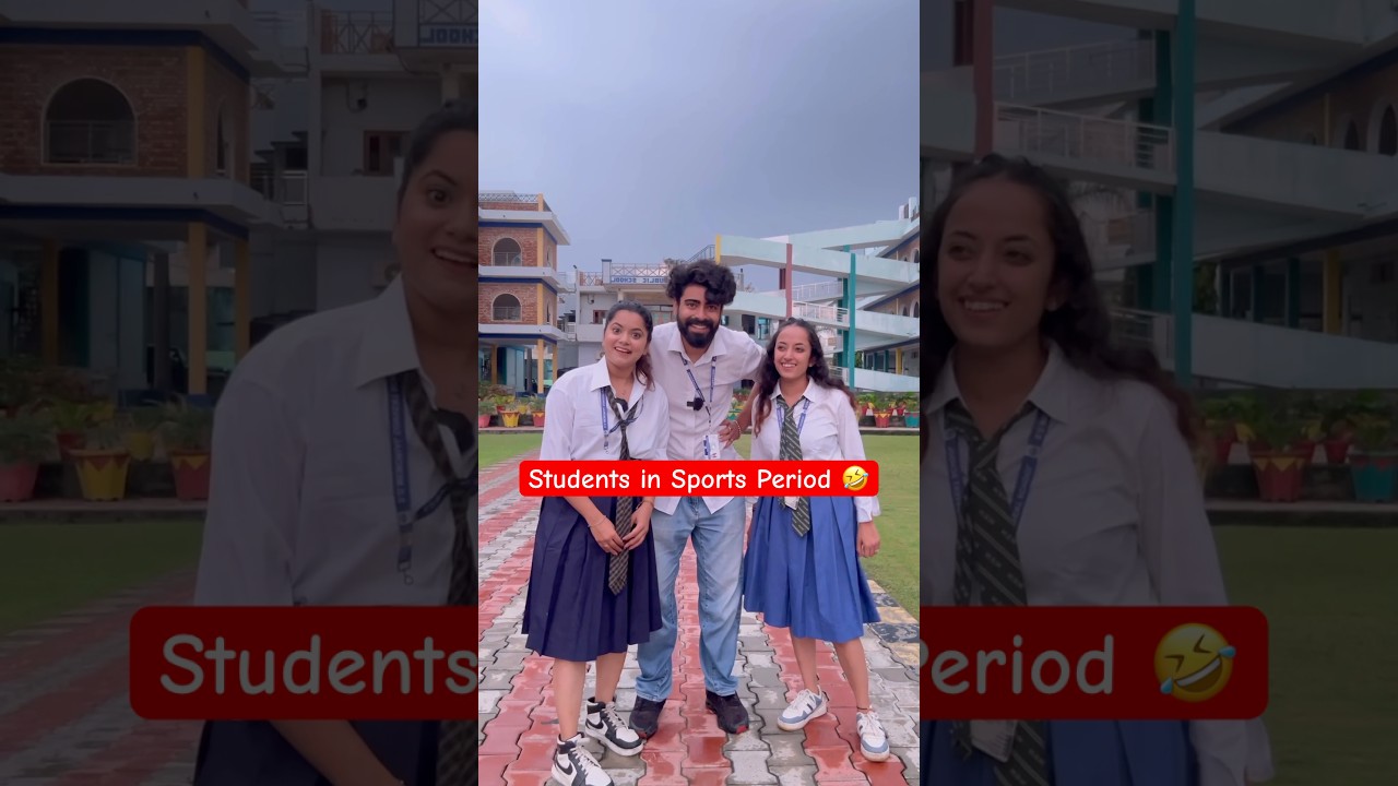Students in Sports Period 🤣 #shorts   #teratrigun #teratrigun #schoollife