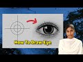 How to draw eye in 5 minutes  step by steps