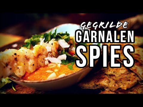 Video: Gegrilde Garnalen