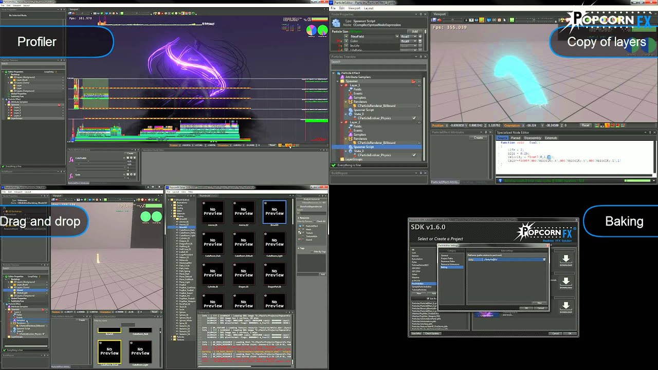 PopcornFX overview August 2014 - YouTube