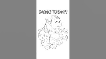 Brush Theory | #procreate #digitalart #ipadart